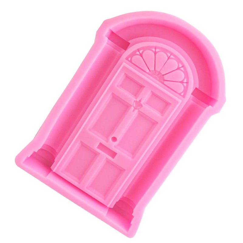 DonLeeving Luckycivia 2 Pack Door Window Silicone Mold, Door Shape Baking Mold for Frame Cakes Border Pattern Fondant Decorating Baking Chocolate Candy - Image 4